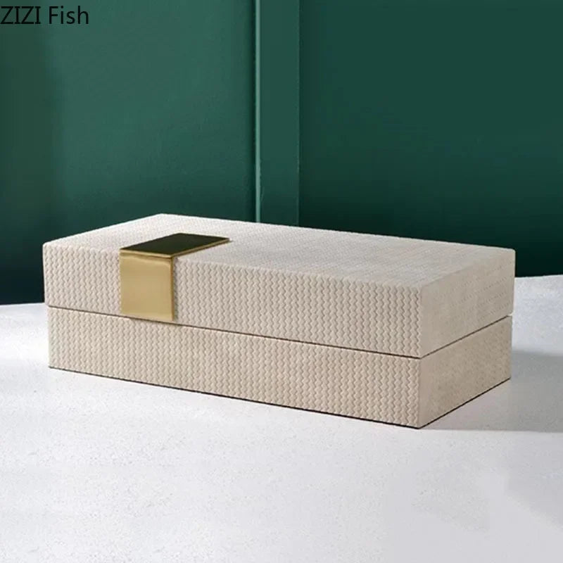 Leather Jewelry Storage Box