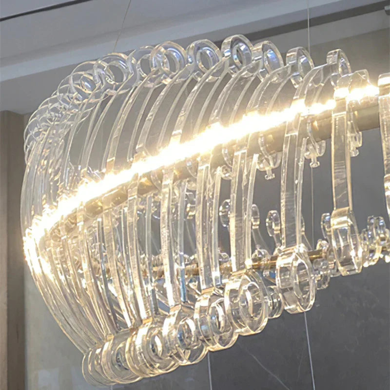 Round LED Ceiling Chandelier