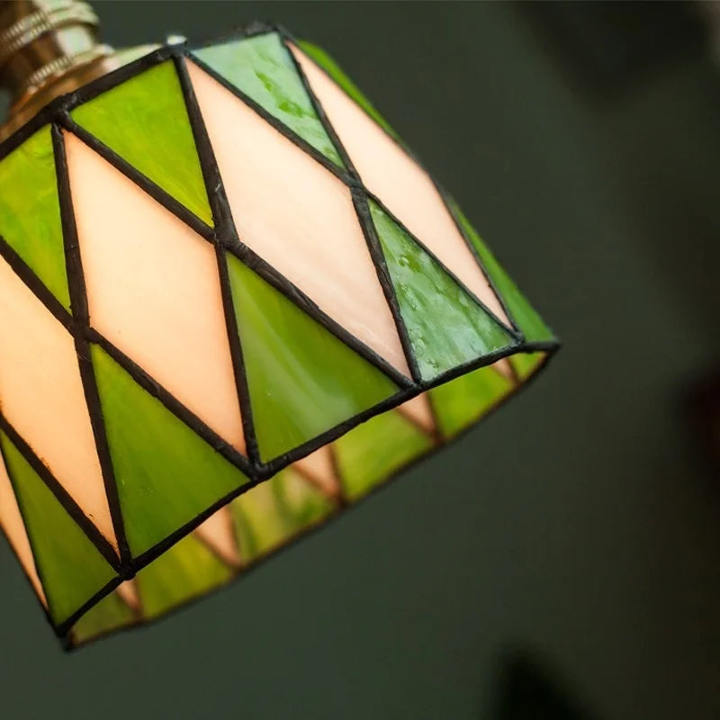 Green Vintage Pendant Light
