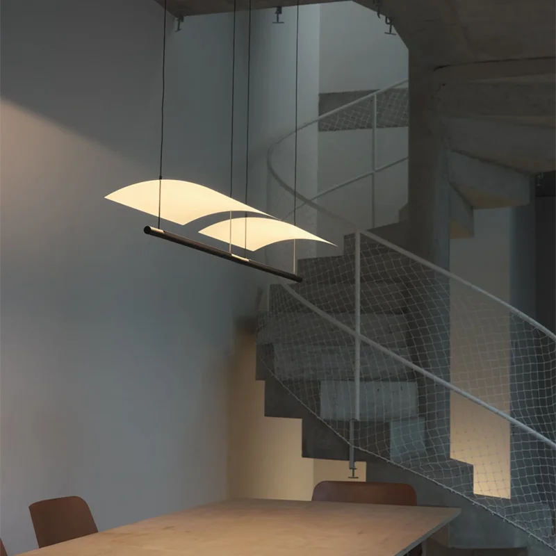 Brushed Steel LED Pendant