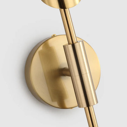 DecorBites™ Gold LED Single Head Wall Lamp for Living Room, Bedroom, and Corridor