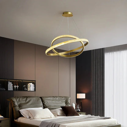 DecorBites™ LED Chandelier: Minimalist Modern Pendant Lamp for Home Lighting in Living, Dining, Kitchen & Bedroom