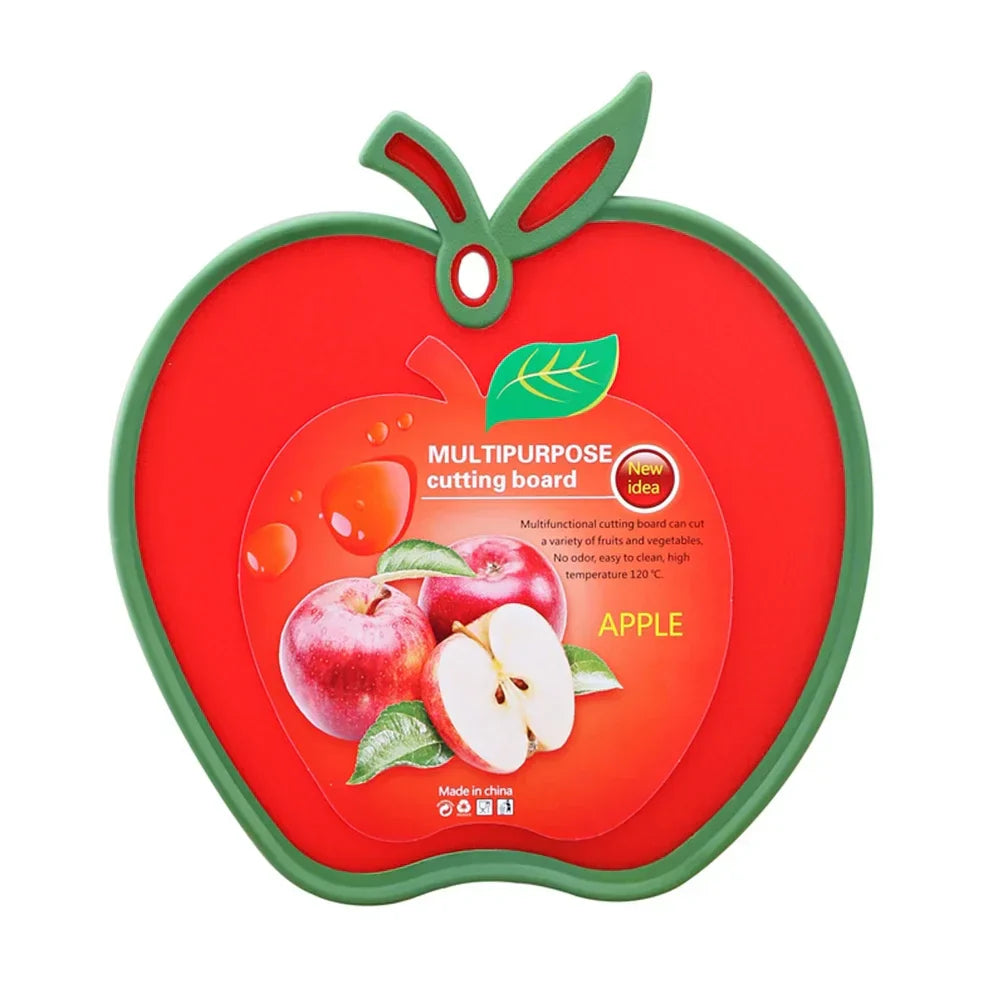 DecorBites™ Durable Fruit Shape Cutting Board for Kitchen Chopping & Serving, Thickened Material