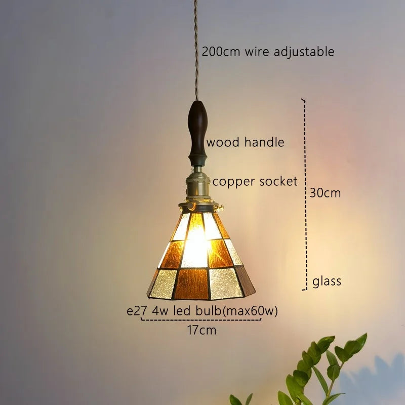 LED Copper Pendant Light