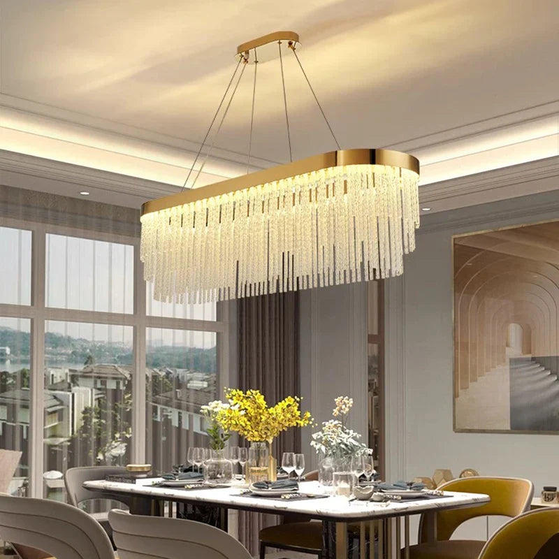 Bronze Industrial LED Chandelier