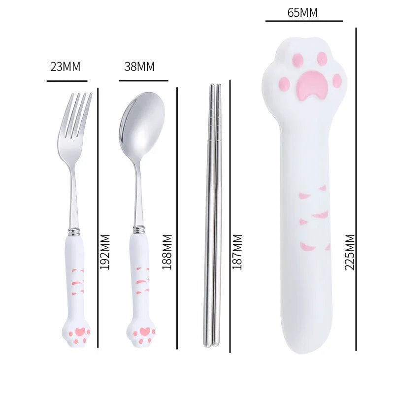 Metal Cartoon Cutlery Set