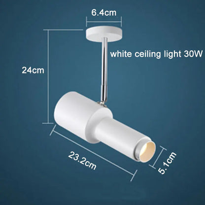 DecorBites™ Adjustable Focus LED Track Lights for Commercial Spaces