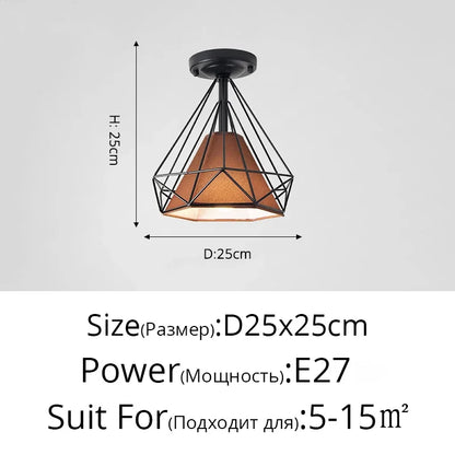 DecorBites™ Crystal Glass LED Chandelier for Modern Living, Study, and Aisle Lighting