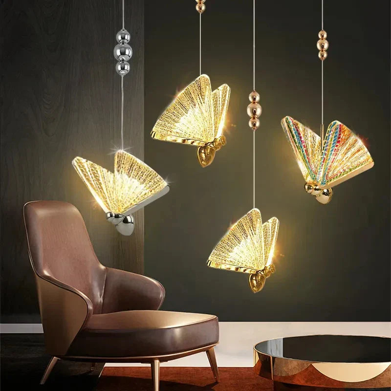 Modern Butterfly Chandelier Light