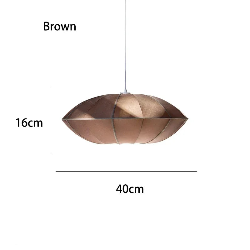 Chrome Umbrella Pendant Lamp