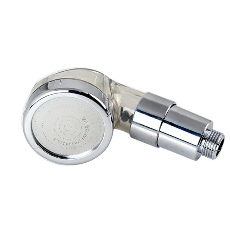 Chrome Anion Shower Head High-Pressure Filter
