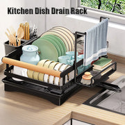 Metal Dish Organizer Rack