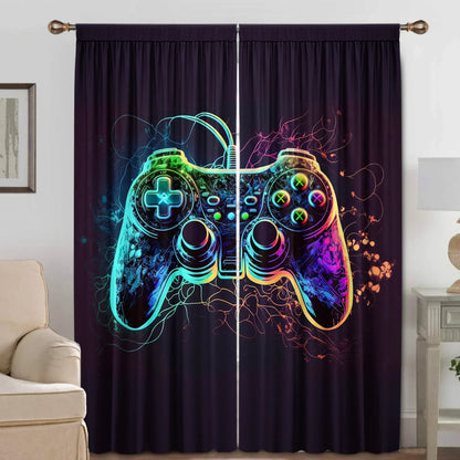 DecorBites™ Game Console Handle Curtains: Kitchen, Cafe, Living Room, Balcony Décor