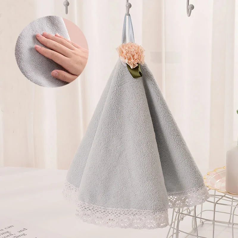 Cotton Lace Hand Towel