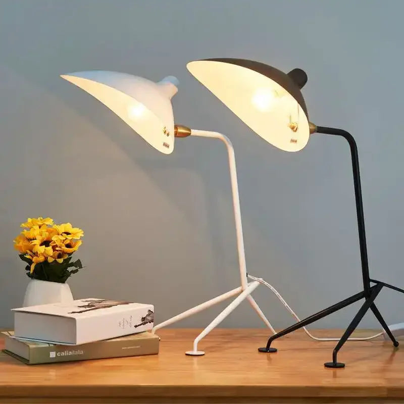 DecorBites™ Adjustable Arm Floor Lamp: Japanese Ceiling Light for Industrial Loft Decor