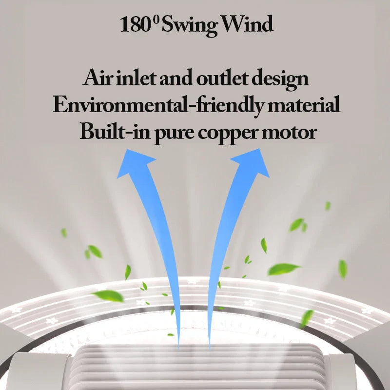Dimmable Bladeless Ceiling Fan