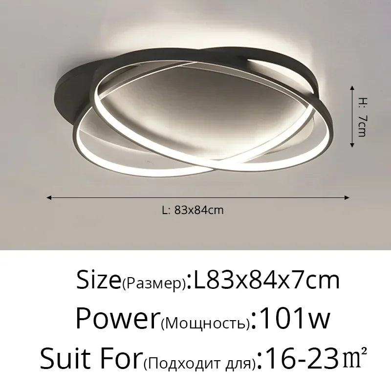 DecorBites™ Elegant Ceiling Chandeliers, Dimmable with Remote Control