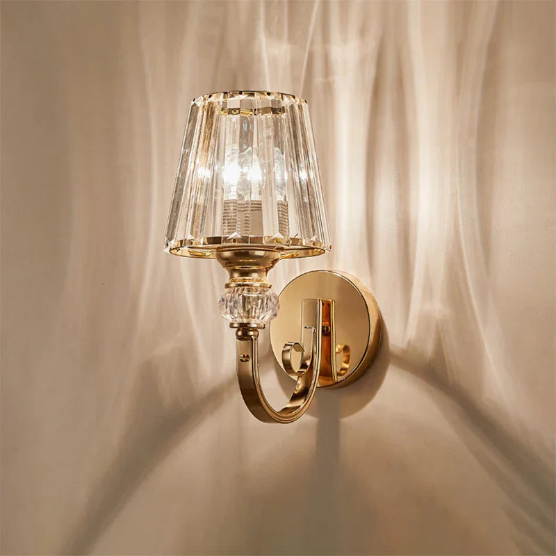 DecorBites™ Glass Shade Wall Lamp: Modern Minimalist Nordic HomeDecoraction & Living Room Lighting