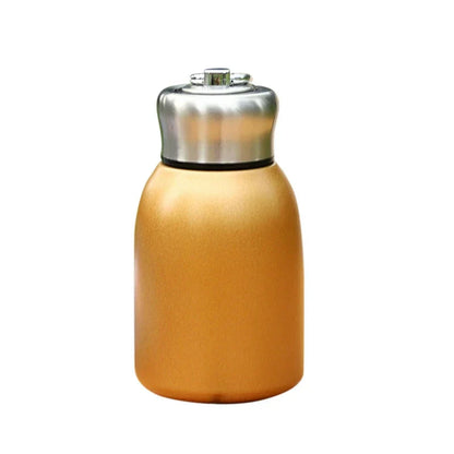 DecorBites™ 300ml Mini Coffee Vacuum Flask Stainless Steel Travel Water Bottle