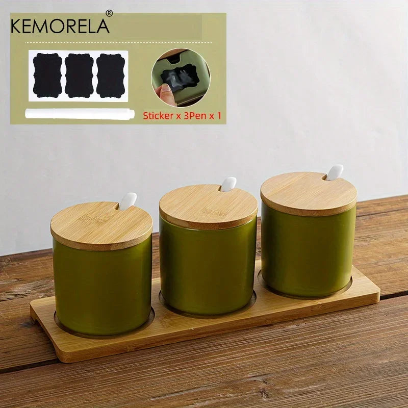 Ceramic Retro Seasoning Set