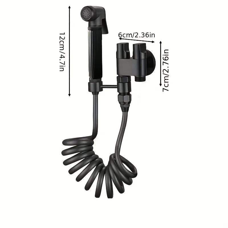 Chrome Bidet Sprayer Set