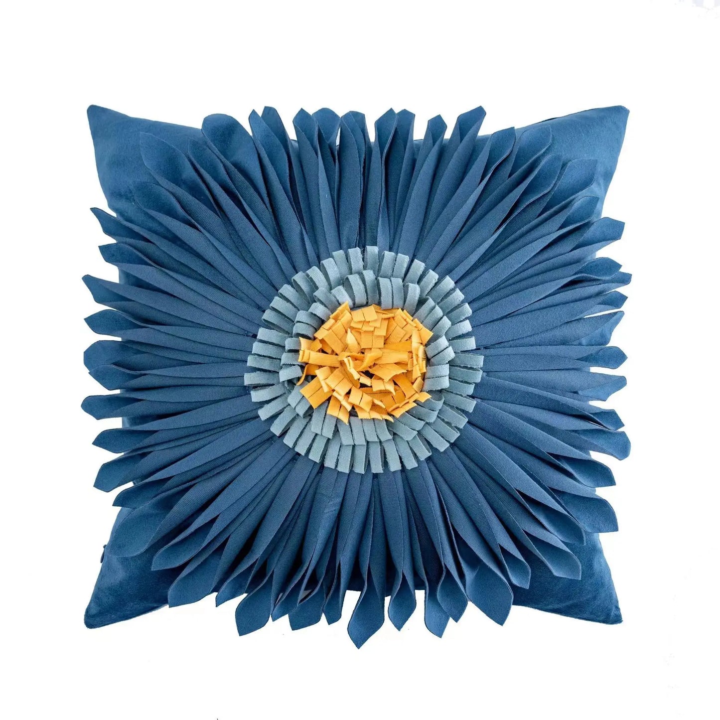 DecorBites™ Geometric Tufted Tassel Cushion Cover 30x50cm/45x45cm