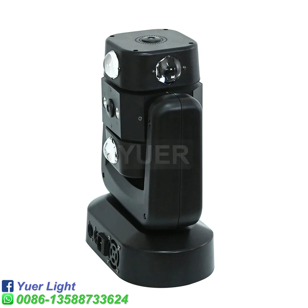 DecorBites™ DJ Disco Ball Lights LED Beam Laser Strobe Moving Head Light