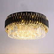 Crystal Round Ceiling Chandelier