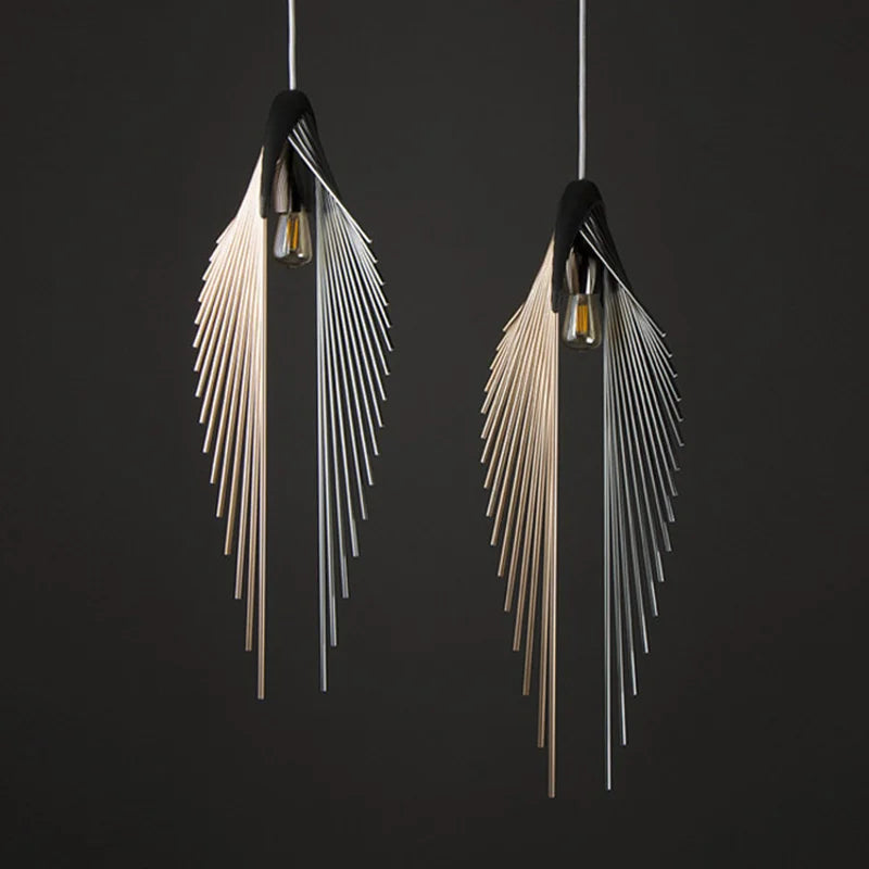 Minimalist Leaf Pendant Light