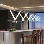 Nordic Industrial Pendant Light 12-Light L200cm