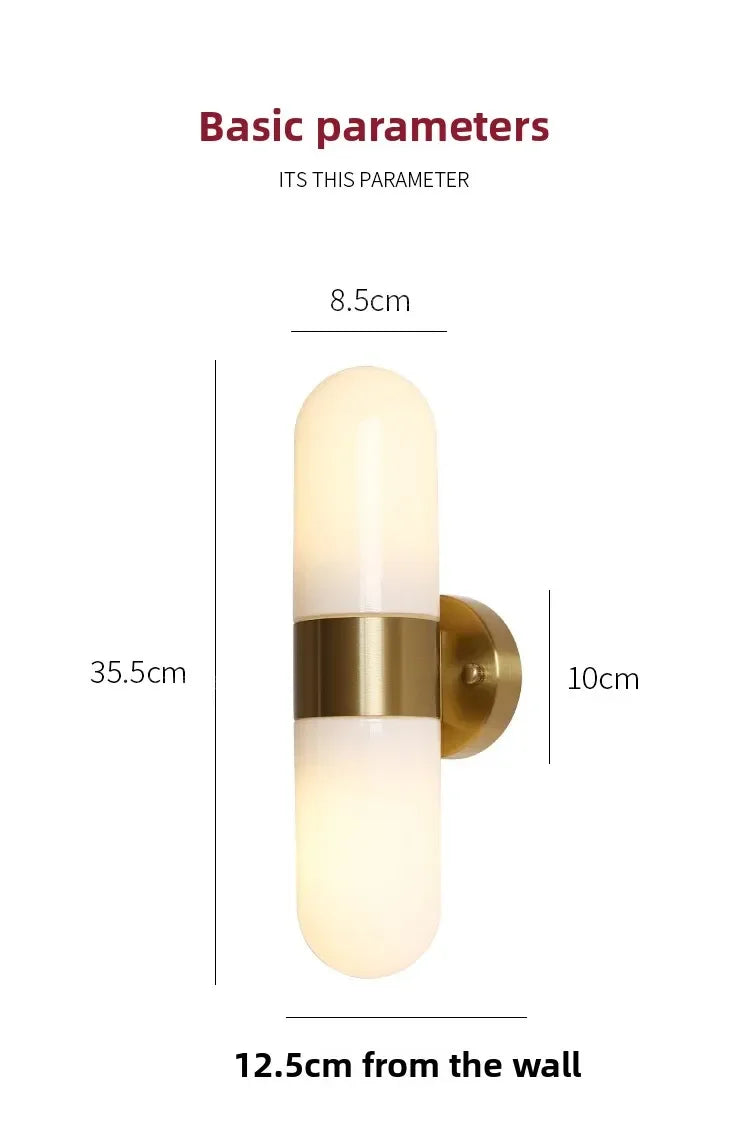 DecorBites™ LED Vanity Mirror Light for Bathroom Restroom Bedroom Hallway Corridor