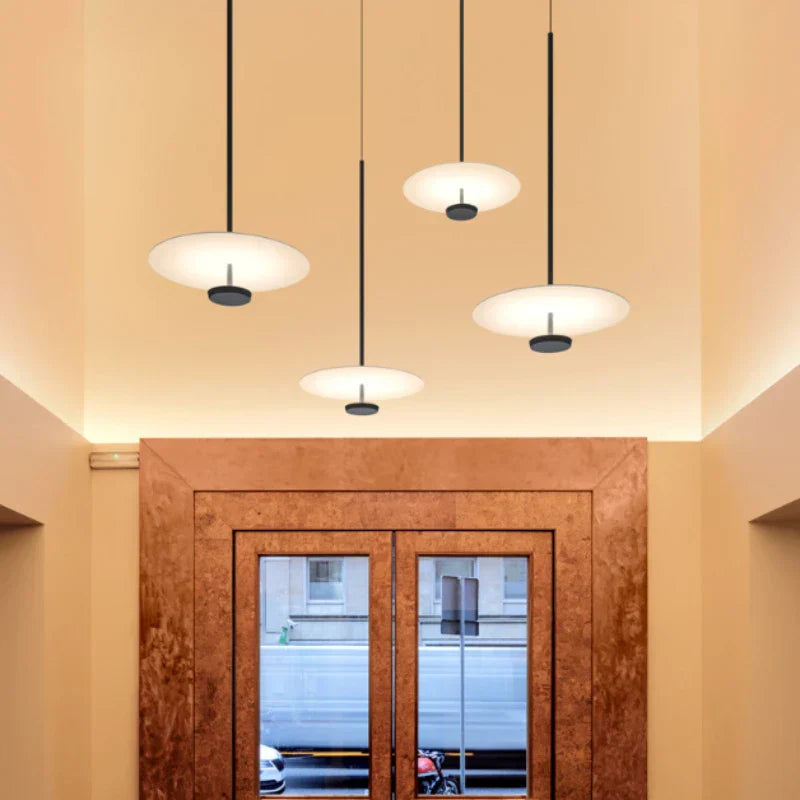Silver LED Island Chandelier