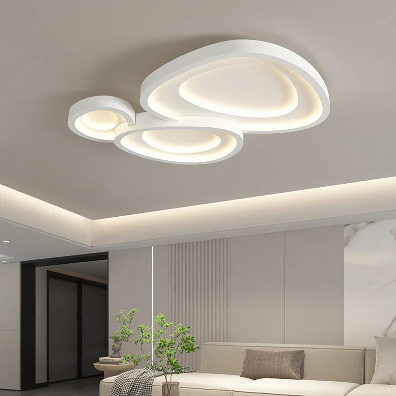 DecorBites™ LED Flower Chandelier for Modern Bedroom Ceiling Lamps - Indoor Lighting for Home