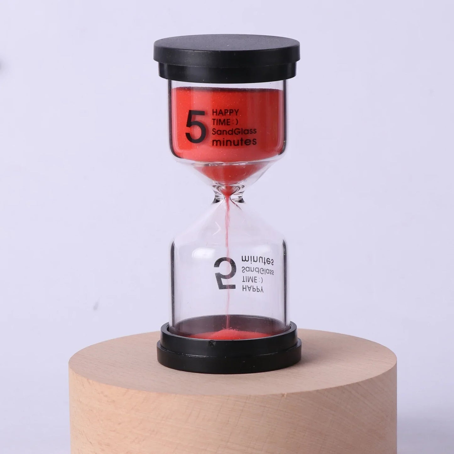 DecorBites™ Kids 30-Minute Hourglass Sand Timer for Homework, Cleaning Teeth, 7 Colors