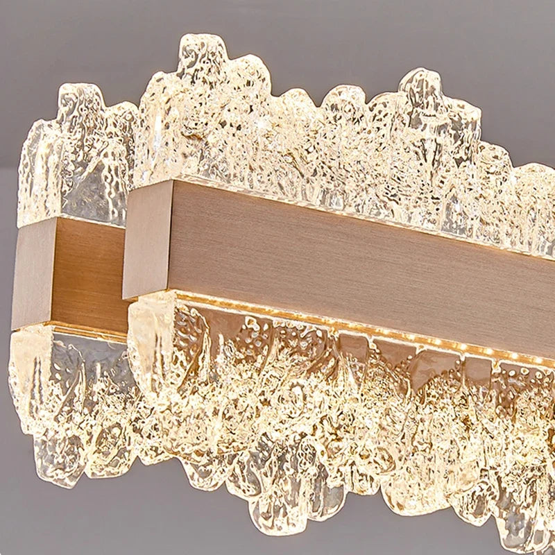 Bronze LED Pendant Light 120cm Dimmable
