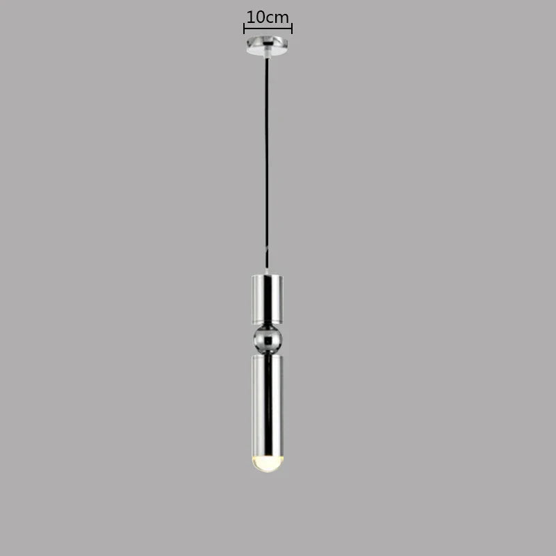 DecorBites™ Brass Pendant Light - Modern Minimalist Nordic Bar Small LED Hang Lamp