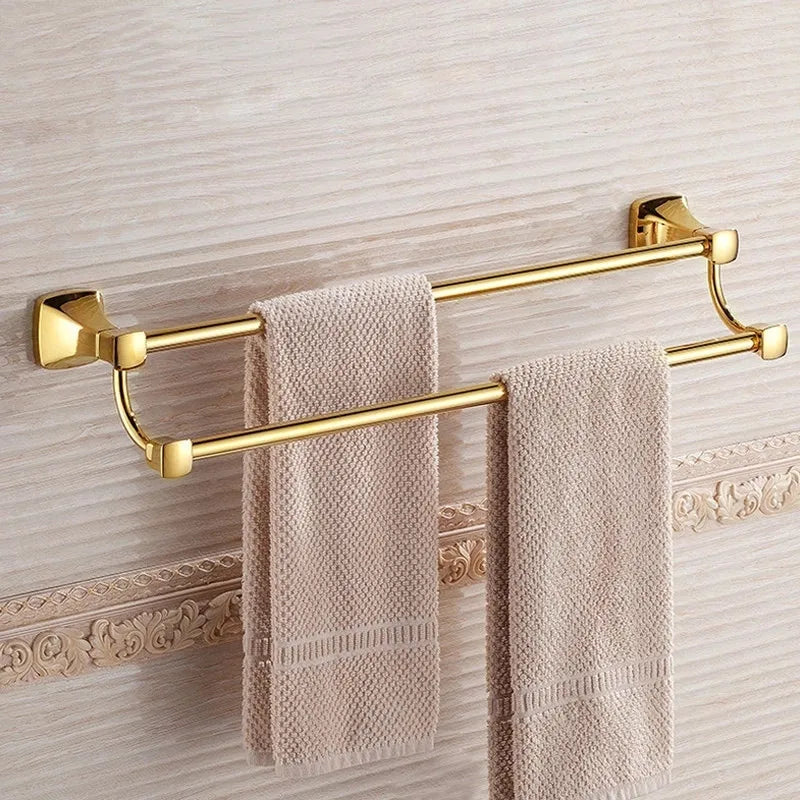 Gold Copper Hardware Set