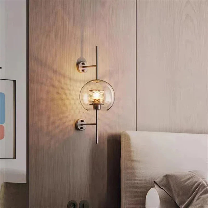 DecorBites™ Industrial Wind Grid Wall Lamp for Living Room, Bedroom, Restaurant, Study, Loft