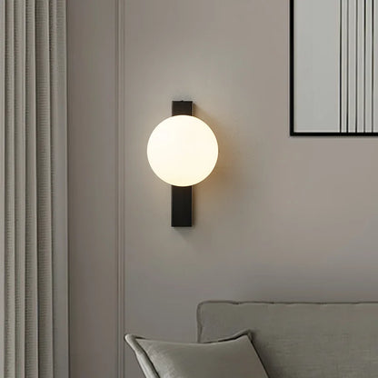 DecorBites™ Black Copper Estiluz Circ LED Wall Sconce - Modern Luxury Lighting for Bedroom, Living Room