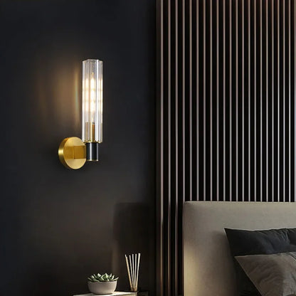 DecorBites™ Luxe Copper Wall Lamp for Bedside, Corridor, Reading Room, TV Background