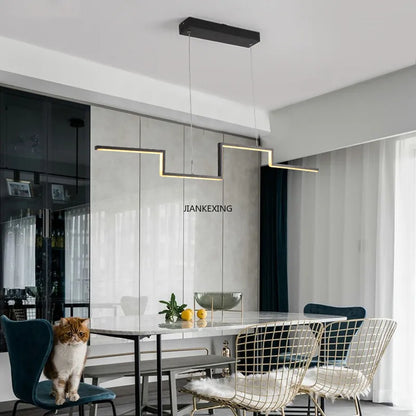 DecorBites™ LED Ceiling Chandelier Dimmable for Dining Room Kitchen Bar Pendant Lamp