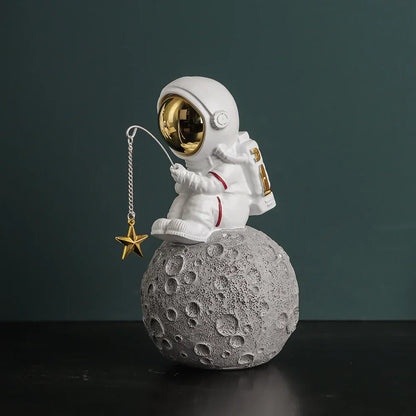 DecorBites™ Electroplated Golden Astronaut Figurines, Creative Home Decor & Gifts