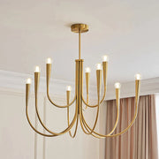Gold Nordic Metal Chandelier