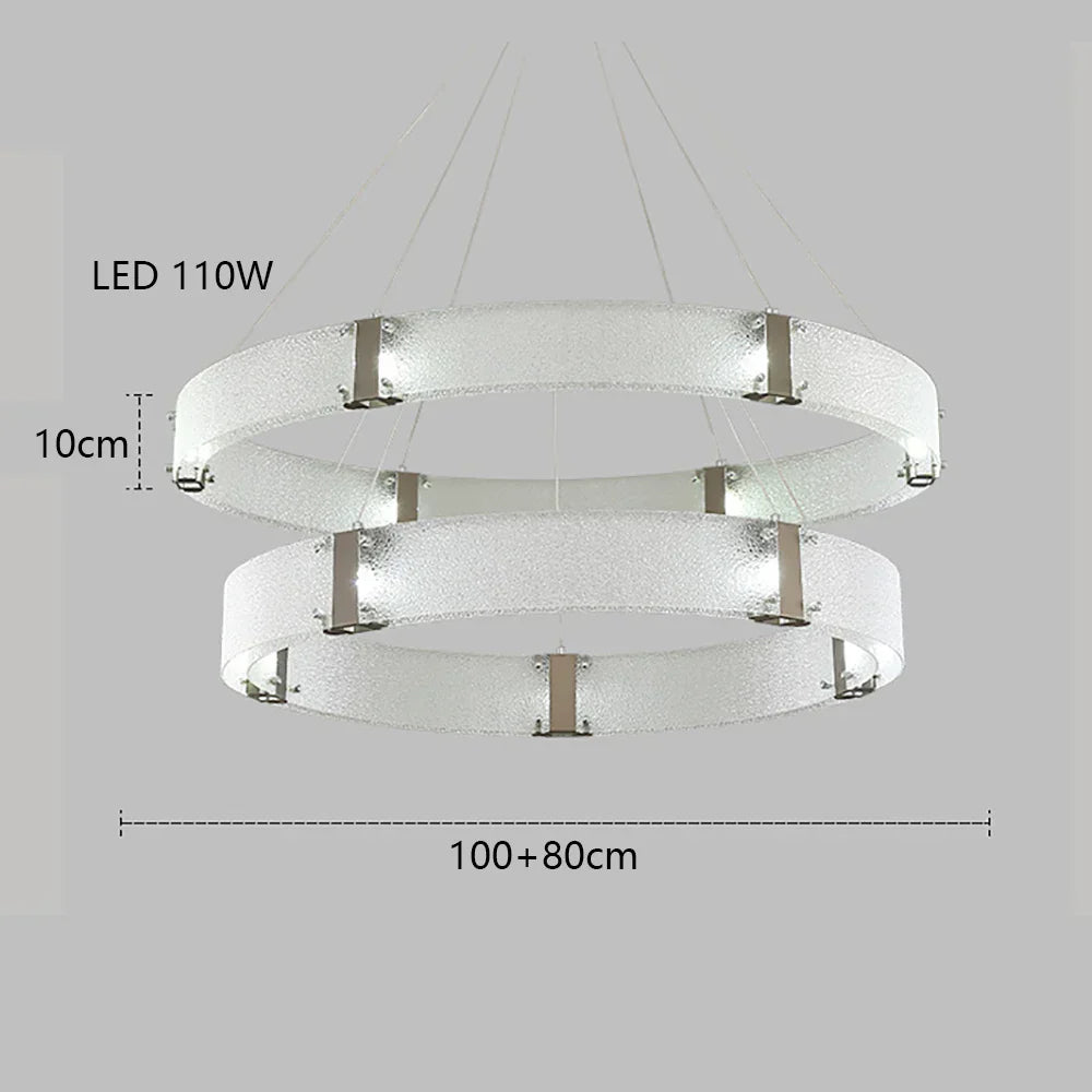 Gold Luxe LED Chandelier