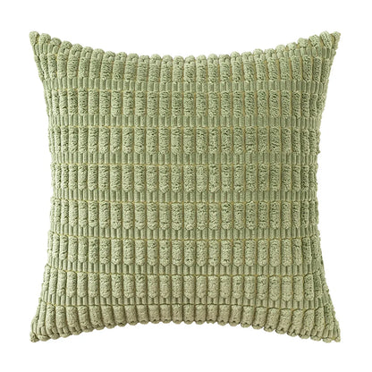 DecorBites™ Inyahome Sage Green Corduroy Velvet Pillowcase Set of 2 - Cushion Cover