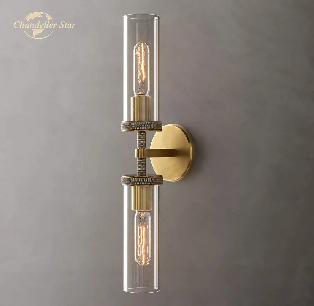 Glass Linear Wall Sconce
