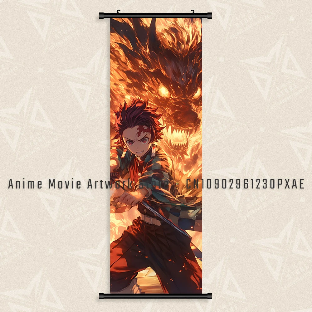 Anime Poster Canvas Wall Art Decor
