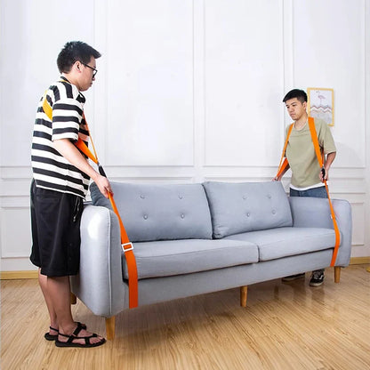 DecorBites™ Furniture Lifting Straps: Adjustable Belt for Moving Heavy Items