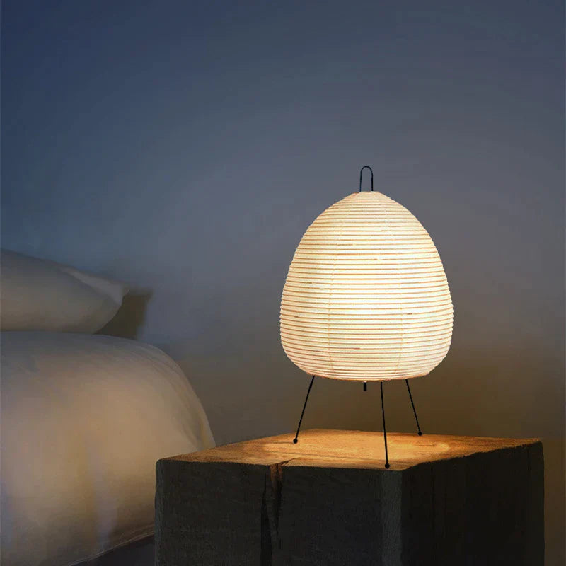 Rice Paper Lantern Table Lamp