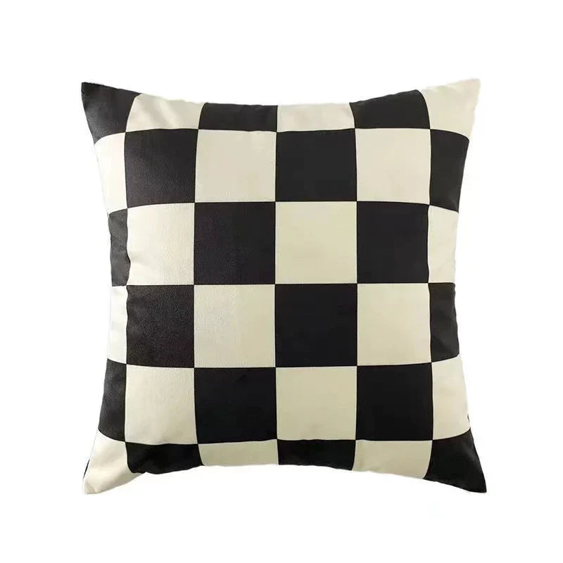 DecorBites™ Fluffy Velvet Pillow Case Cushion Cover - Soft & Modern Room Decor
